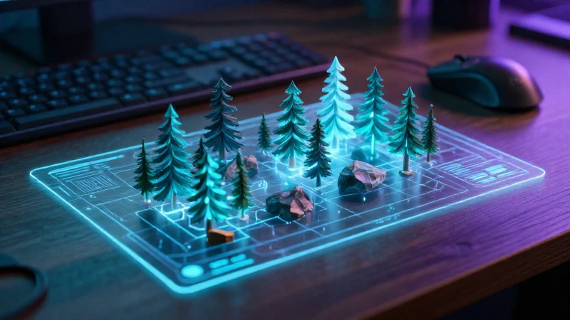 Automatización de juegos: paisajes digitales y creación